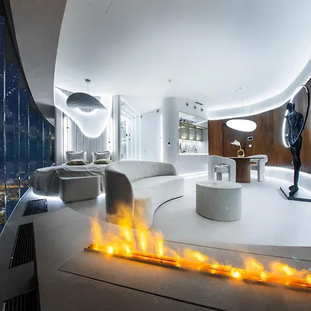 Apartment Sky Tower - 48 Pietro Penthousy Z Prywatna - Adult Only *