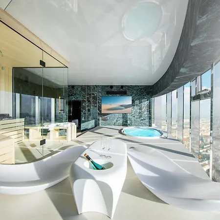 Sky Tower - 48 Pietro Penthousy Z Prywatna - Adult Only Apartment Breslau