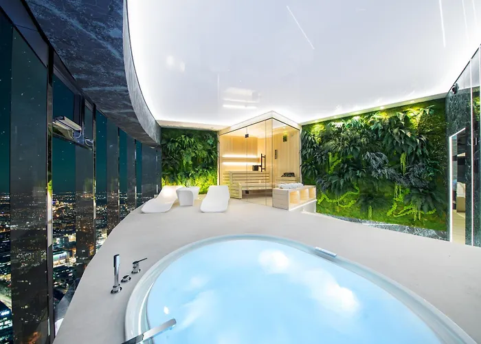 Sky Tower - 48 Pietro Penthousy Z Prywatna - Adult Only Διαμέρισμα