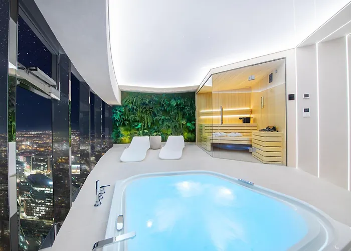 Sky Tower - 48 Pietro Penthousy Z Prywatna - Adult Only Διαμέρισμα *