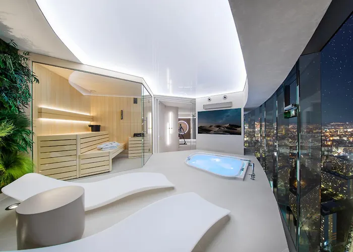 Sky Tower - 48 Pietro Penthousy Z Prywatna - Adult Only Appartamento Breslavia